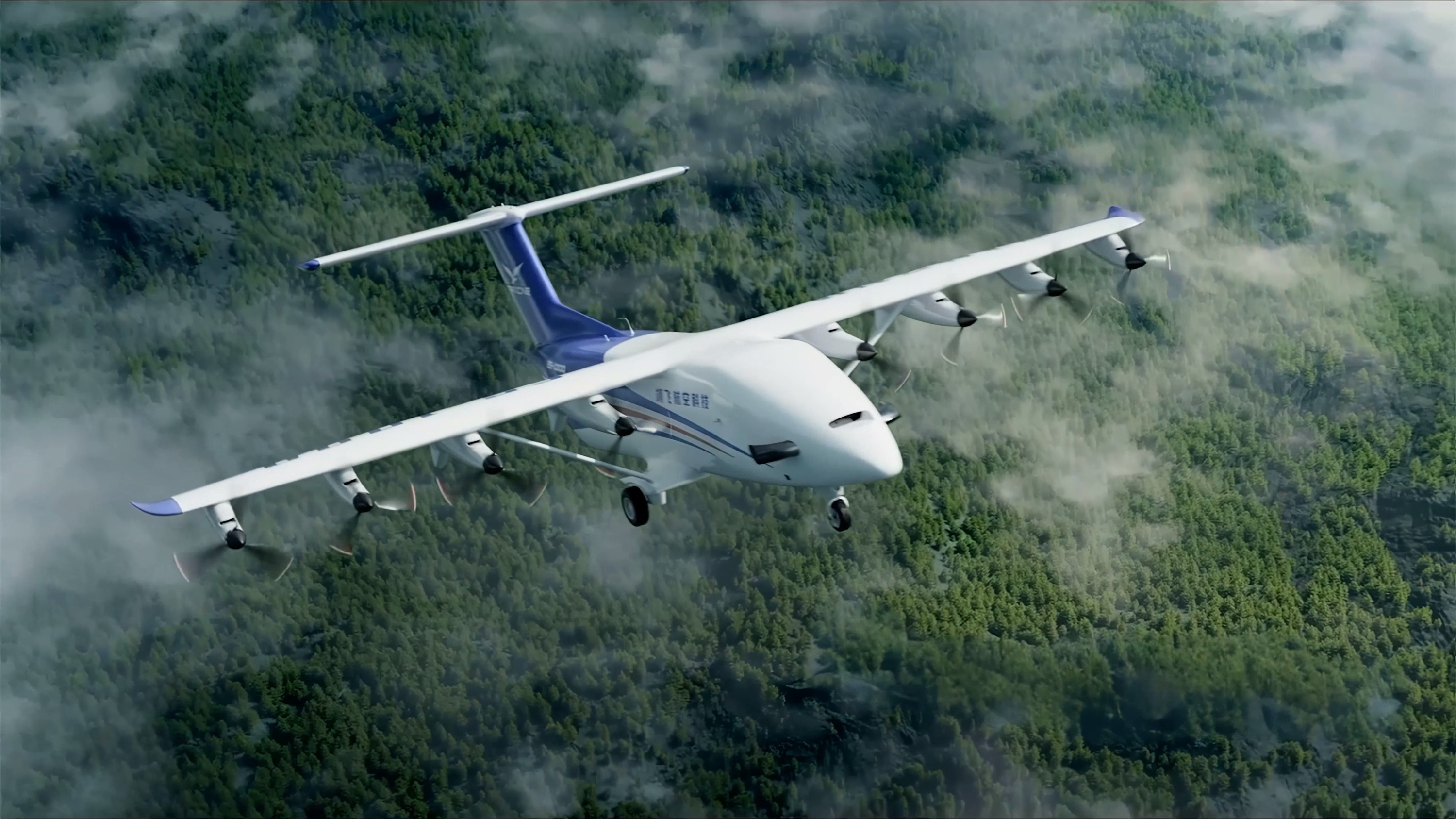 翊飞航空科技 吨级商载 百米起降